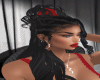 Hair U! black &red