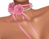 Pink Rose Dia. Choker