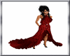 (D)red gown
