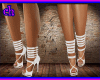 ch)Nayara white heels