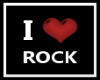 i love rock sticker