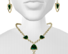 Alexis Green Jewelry Set