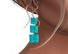 Blue Deco Earrings