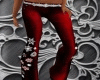 Red Snowflake Jeans