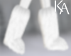 KA | Fur Boots White