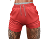 Muscle Shorts Red