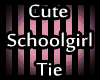 Cute Schoolgirl Tie