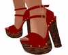 ZAPATOS  ALTOS ROJOS