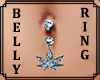 Belly Ring Leaf