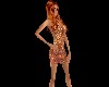 sexy gold sequence dress
