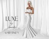 LUXE 3m-6m Gown White