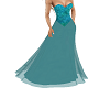 Blue Green Gown