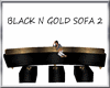 (TSH)BLACK N GOLD SOFA 2