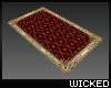 Gold/Red Rug
