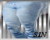 S1n~BLUE SWEAT PANTS