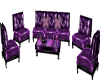 Purple sofa 