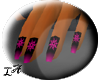 [LA] Pink star nails