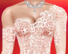 Lace Rose Gold Gown