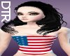 ~DTR~USA Flag Corset