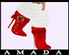 AD Red Chistmas Boots