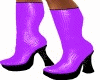 SM Shiney Purple Boots