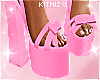 Wildflowers Heels Pink
