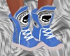 Blue sport boots