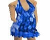 Blueish Maternity Dress