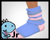 Hippo outfit socks