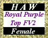 Royal Purple Top FV2