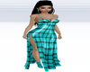 IMVU+ Ribbons Turq Gown