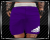 Purple Shorts w/Tattoo