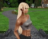 Long Streaked Blonde