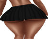 GR~Black Pleated Skirt