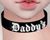 Daddy's | B|W Choker
