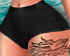 Shorts + Dragon tattoo L