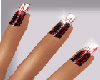 *TH* Red Love nails 2
