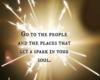 People and Places Quote
