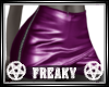 RL Purple Leather Skirt