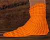 Orange Socks flat 1 (F)