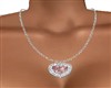 PINK HEART Necklace