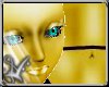 gold robot female skin