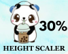 Height Scaler 30%