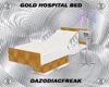 Gold Hospital Bed
