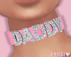 *N Daddy Choker Pink