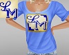 !LM Light Blue Tshirt LM