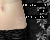 [P] diamond hip piercing