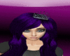 queen purple hair