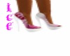 pink design shoes