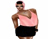  Hot Bodysuit pink/black